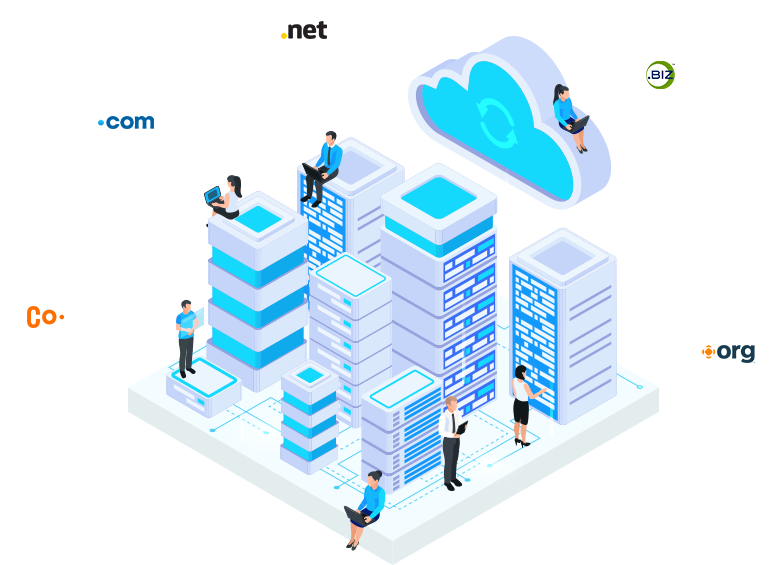 Ilustración de Hosting